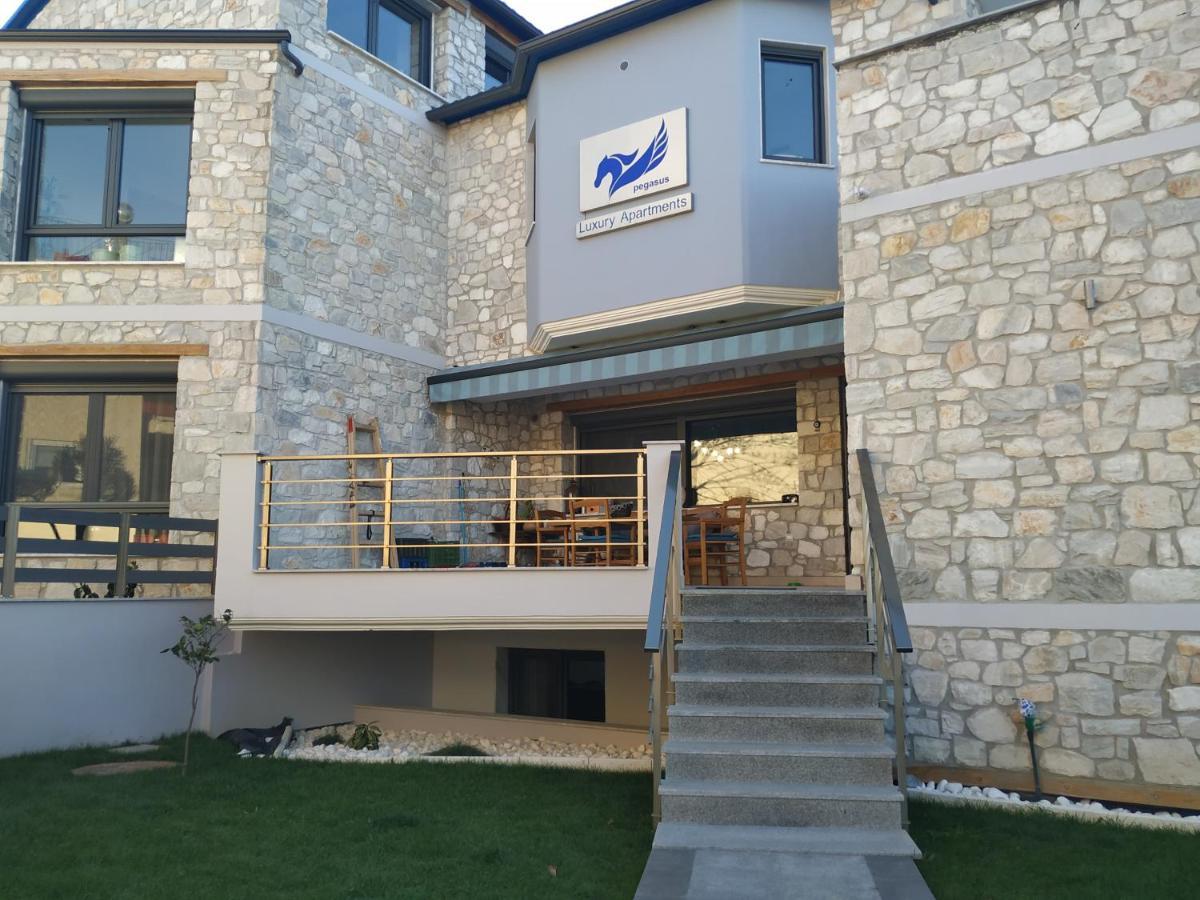Pegasus Sea View Luxury Apartments Vrasná Kültér fotó