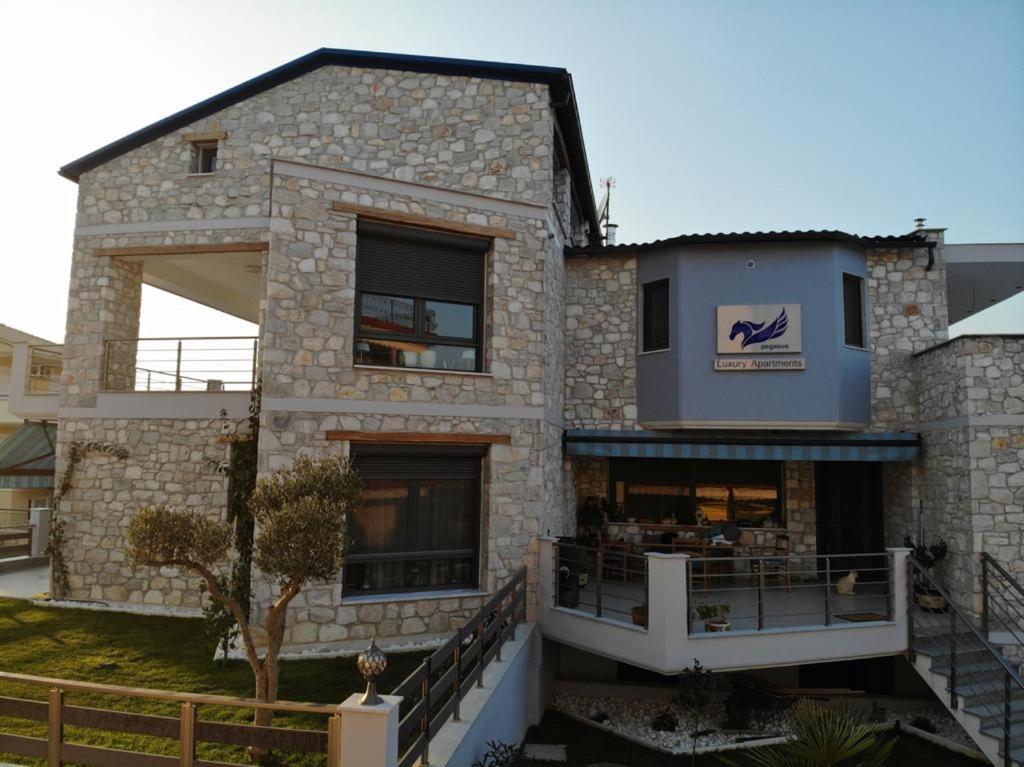 Pegasus Sea View Luxury Apartments Vrasná Kültér fotó