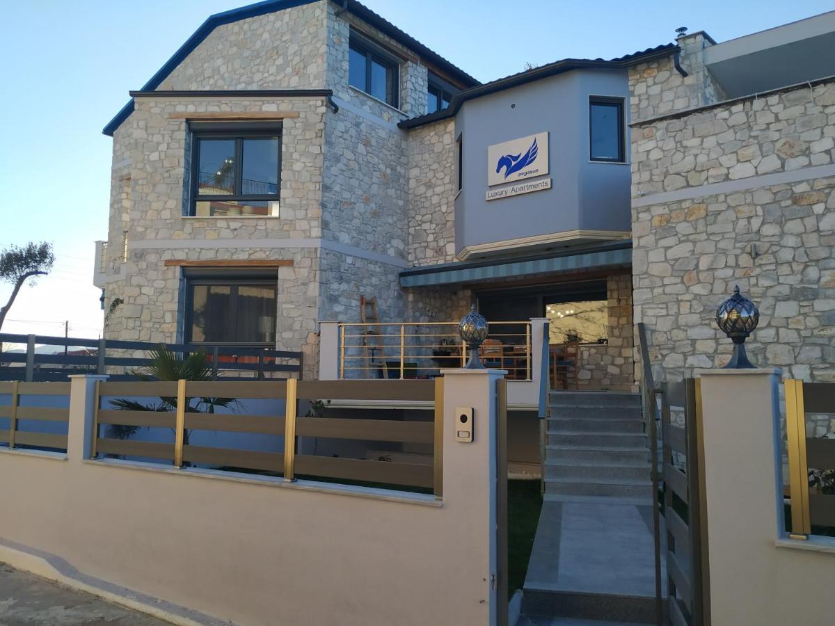 Pegasus Sea View Luxury Apartments Vrasná Kültér fotó